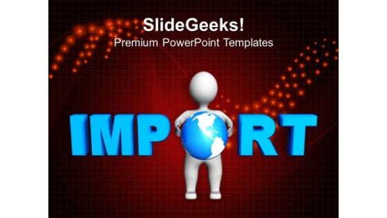 Do The Import In Business PowerPoint Templates Ppt Backgrounds For Slides 0413