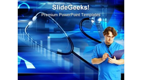 Doctor Medical PowerPoint Template 0610