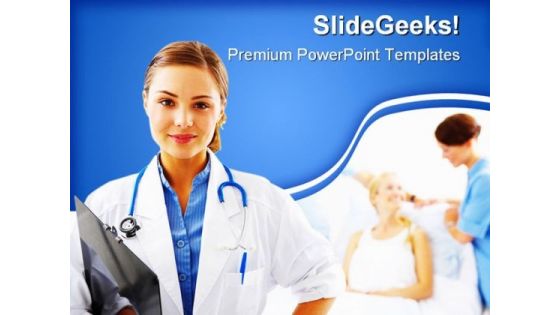 Doctor Medical PowerPoint Templates And PowerPoint Backgrounds 0511