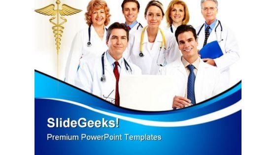 Doctors Team Medical PowerPoint Themes And PowerPoint Slides 0411