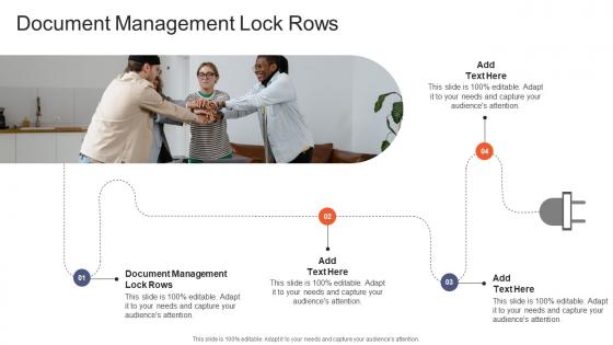 Document Management Lock Rows In Powerpoint And Google Slides Cpb