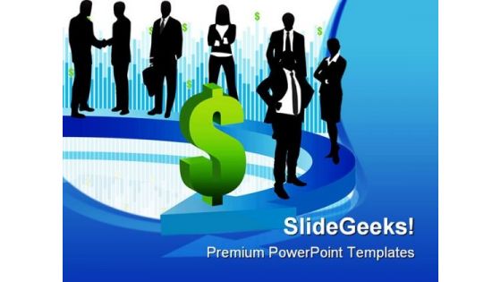 Dollar Business PowerPoint Templates And PowerPoint Backgrounds 0611