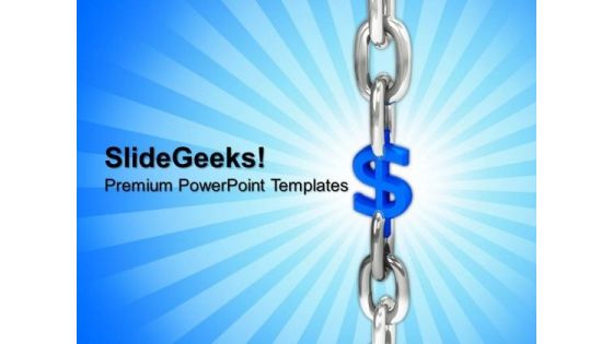 Dollar Chain Business PowerPoint Templates And PowerPoint Themes 0612 Dollar Chain Business PowerPoint Templates And PowerPoint Themes 0612