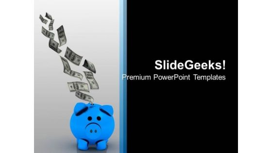 Dollar Falling Into Piggy Bank Investing PowerPoint Templates Ppt Backgrounds For Slides 0113 Dollar Falling Into Piggy Bank Investing PowerPoint Templates Ppt Backgrounds For Slides 0113