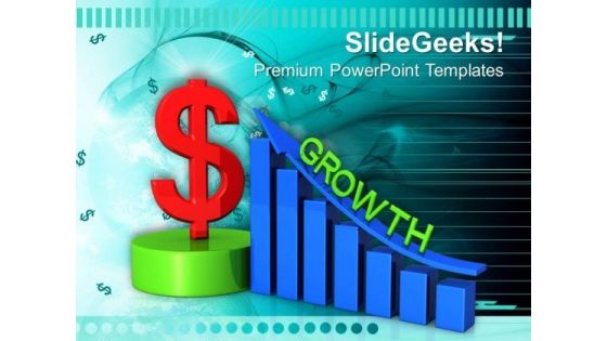 Dollar Growth Finance Success PowerPoint Templates And PowerPoint Themes 0812