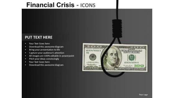 Dollar In Trouble PowerPoint Ppt Templates