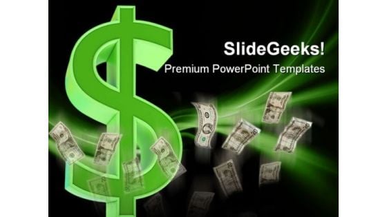 Dollar Money PowerPoint Themes And PowerPoint Slides 0211