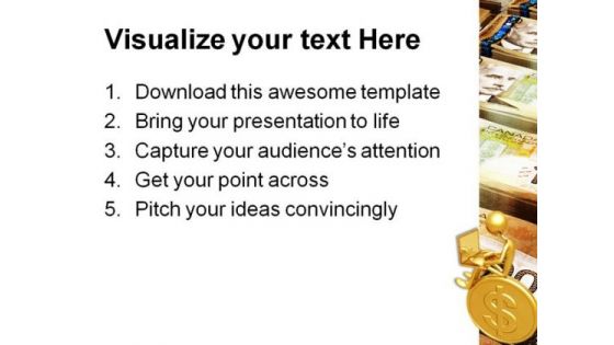Dollar Money PowerPoint Themes And PowerPoint Slides 0711