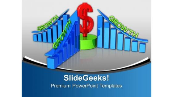 Dollar Profits Growth PowerPoint Templates And PowerPoint Themes 1012