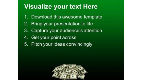 Dollars American Finance PowerPoint Templates And PowerPoint Themes 0912
