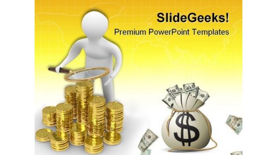 Dollars Finance PowerPoint Themes And PowerPoint Slides 0811