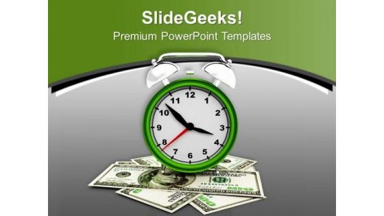 Doller Growth Depends On Time PowerPoint Templates Ppt Backgrounds For Slides 0513