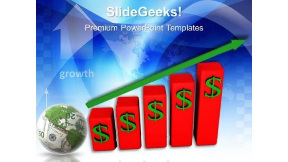 Doller Growth Finance PowerPoint Templates And PowerPoint Themes 0512