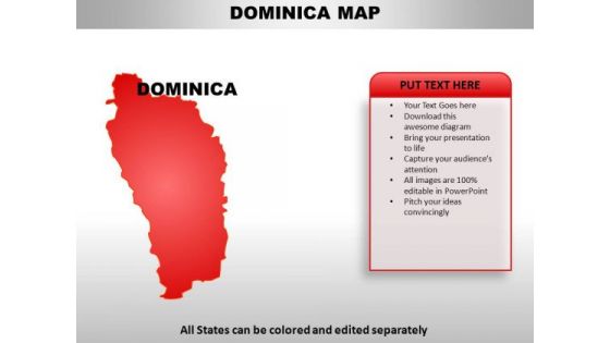 Dominica PowerPoint Maps