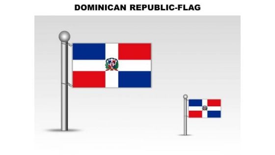 Dominican Republic Country PowerPoint Flags