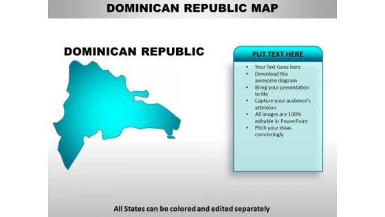 Dominican Republic PowerPoint Maps