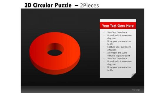 Donut Diagrams For PowerPoint