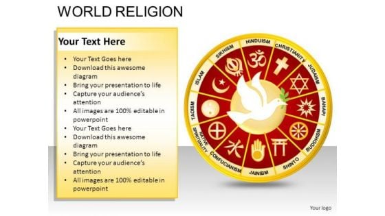 Dove World Religion PowerPoint Slides And Ppt Diagram Templates