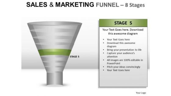 Download 8 Stages Editable Sales Funnel PowerPoint Slides And Ppt Diagram Templates