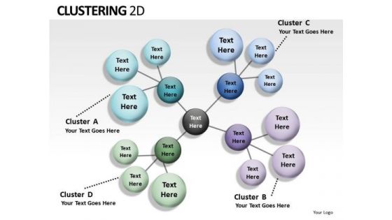 Download And Edit Clustering 2d PowerPoint Slides And Ppt Diagram Templates