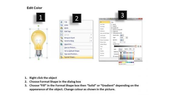 Download Bulbs Business Idea PowerPoint Slides And Ppt Diagram Templates