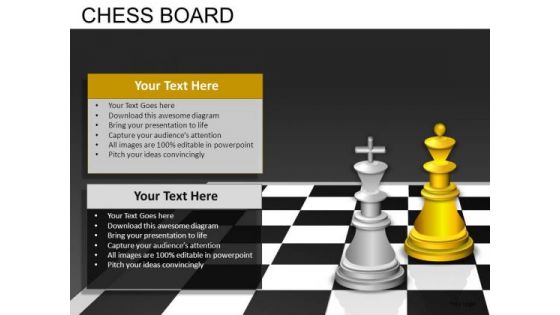 Download Chess King Queen PowerPoint Templates