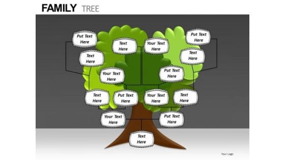 Download Editable Family Tree PowerPoint Templates