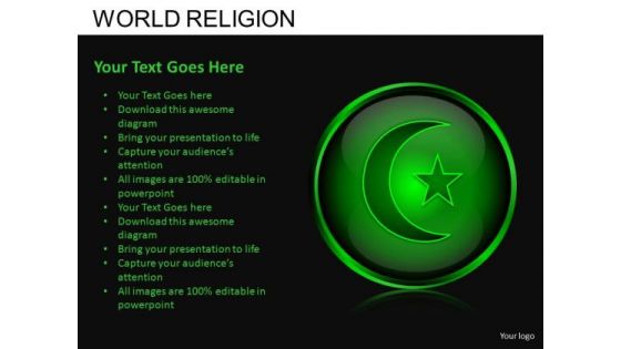 Download Islam Religion PowerPoint Slides And Ppt Diagram Templates