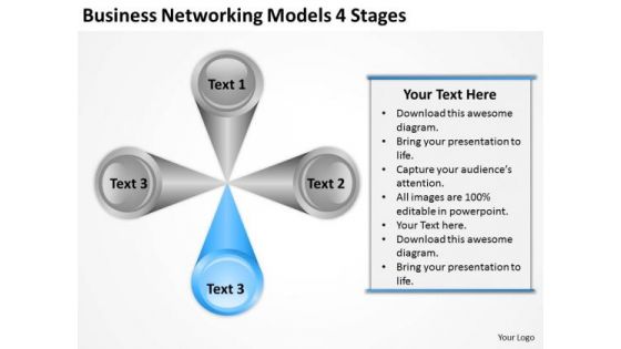 Download Networking Models 4 Stages Business Plan Template PowerPoint Templates