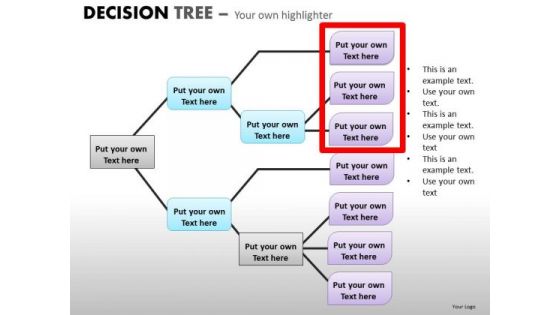 Download Ppt Templates Decision Tree Analysis Diagrams For PowerPoint