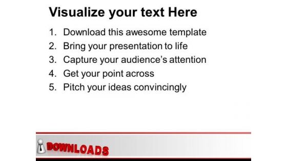 Downloads Icon Internet PowerPoint Templates Ppt Backgrounds For Slides 0113