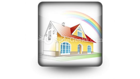 Dream Home Coming True PowerPoint Icon S