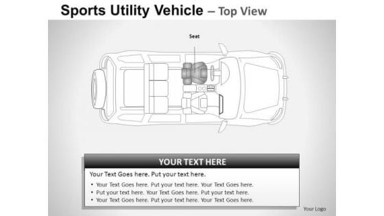 Drive Sports Utility Blue Vehicle PowerPoint Slides And Ppt Diagram Templates