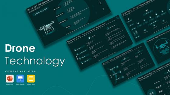 Drone Technology Powerpoint Ppt Template Bundles