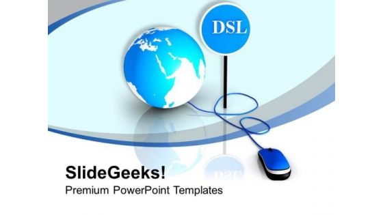 Dsl Can Block Unwanted Web Apllication PowerPoint Templates Ppt Backgrounds For Slides 0513