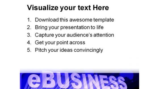 E Business Abstract PowerPoint Templates And PowerPoint Backgrounds 0611
