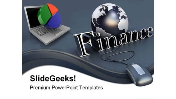 E Finance Internet Global PowerPoint Templates And PowerPoint Backgrounds 0611