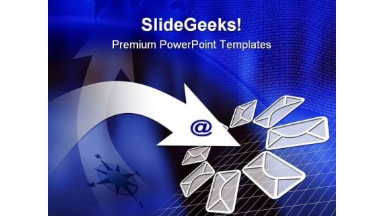 E Mail Internet PowerPoint Templates And PowerPoint Backgrounds 0611