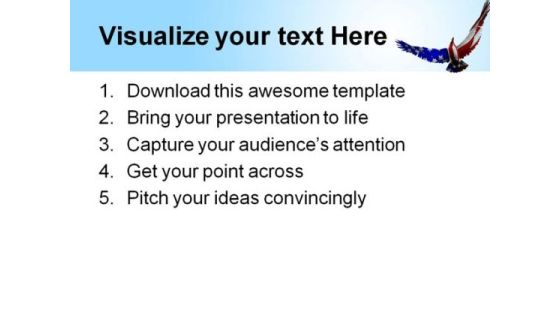 Eagle Animal PowerPoint Template 1110 Slide03