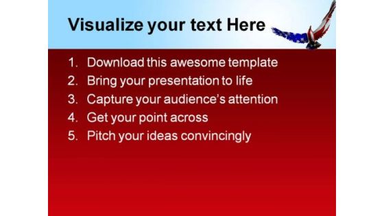 Eagle Animal PowerPoint Template 1110 Slide02
