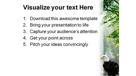 Eagle Animals PowerPoint Template 1010 Slide03