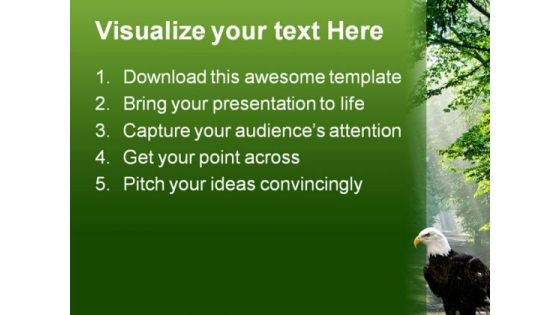 Eagle Animals PowerPoint Template 1010 Slide02