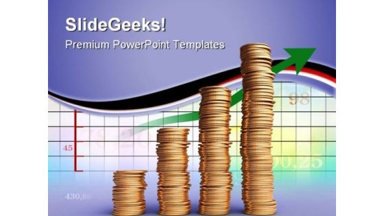 Earnings Graph Business PowerPoint Themes And PowerPoint Slides 0711