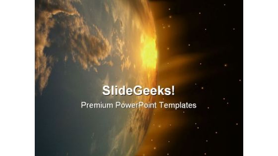 Earth Abstract PowerPoint Templates And PowerPoint Backgrounds 0611