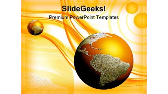 Earth Background PowerPoint Themes And PowerPoint Slides 0411