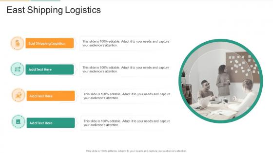 East Shipping Logistics In Powerpoint And Google Slides Cpb