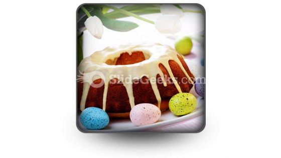 Easter Cake PowerPoint Icon S