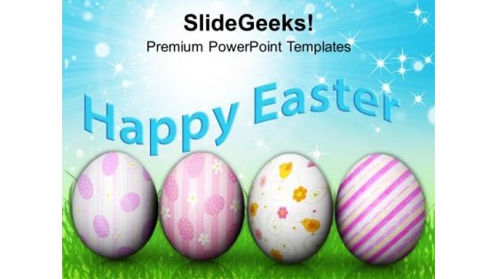 Easter Day Festive Events Of Christianity PowerPoint Templates Ppt Backgrounds For Slides 0313