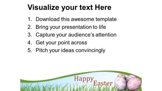 Easter Day Of Religious Services PowerPoint Templates Ppt Backgrounds For Slides 0313