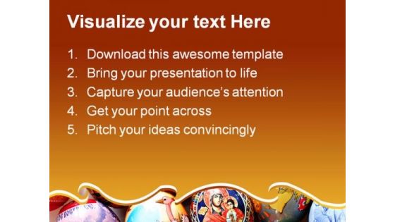 Easter Eggs Festival PowerPoint Themes And PowerPoint Slides 0511